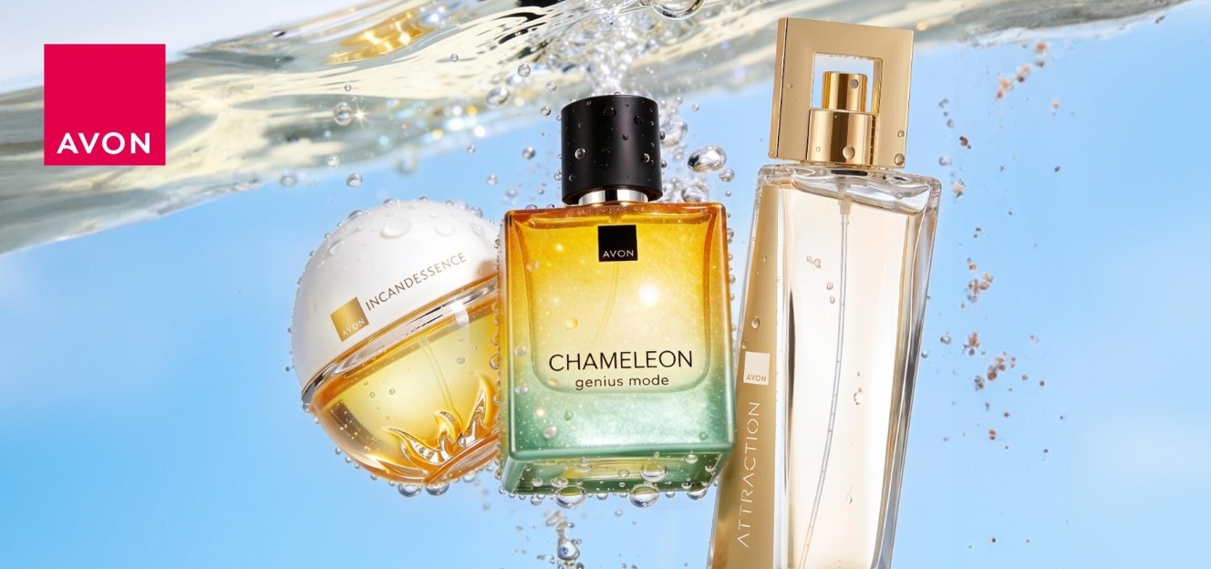 Парфюмерия Avon: Incandessence, Chameleon, Attraction